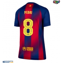 Ženski Nogometni dresi Barcelona Pedri Gonzalez #8 Domači 2025-26 Kratek Rokav